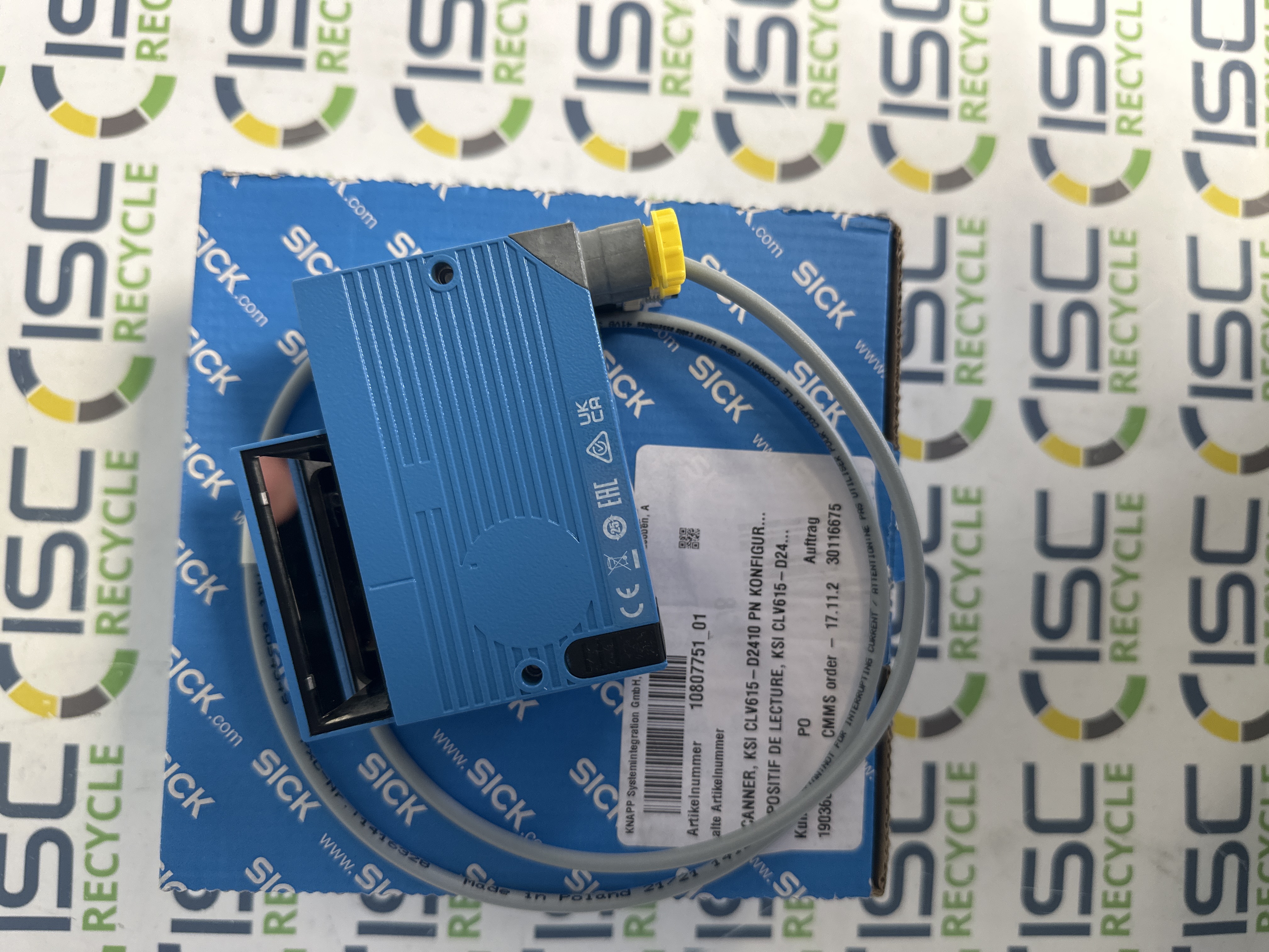 Lecteur codes à barres CLV615-D2410